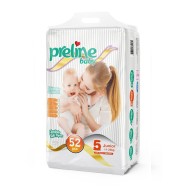 Preline Bebek Bezi 52 Adet 5 Junior