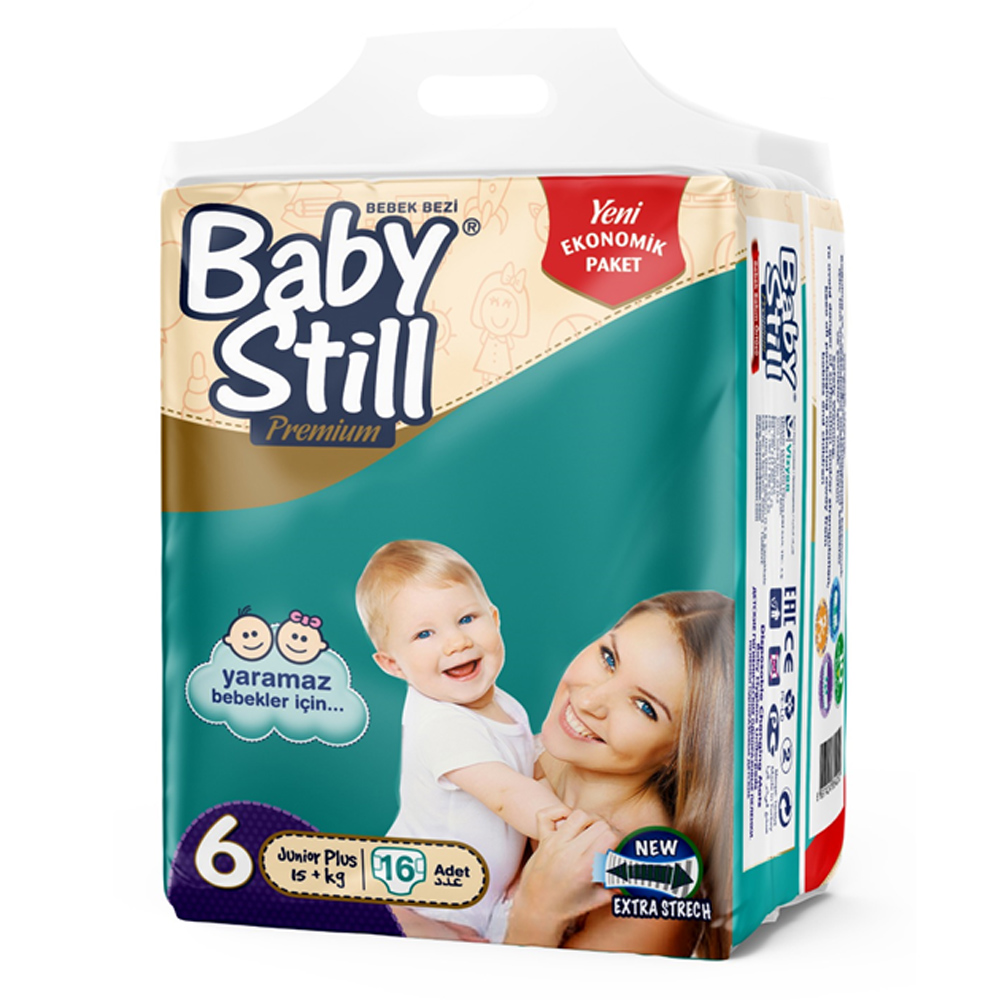 Baby Still 16 Adet Junior Plus Bebek Bezi 6
